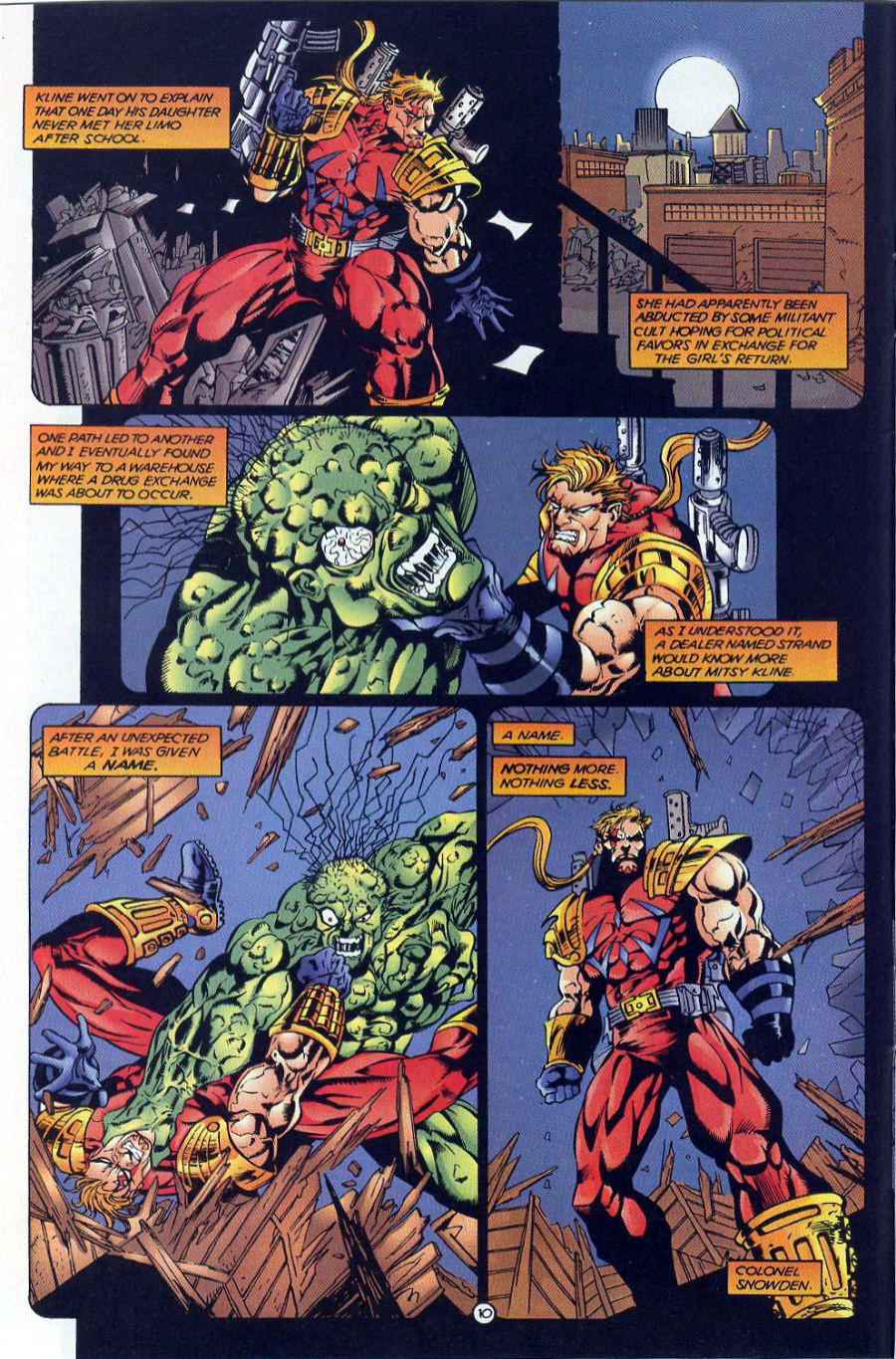 Read online Warstrike comic -  Issue #1 - 11