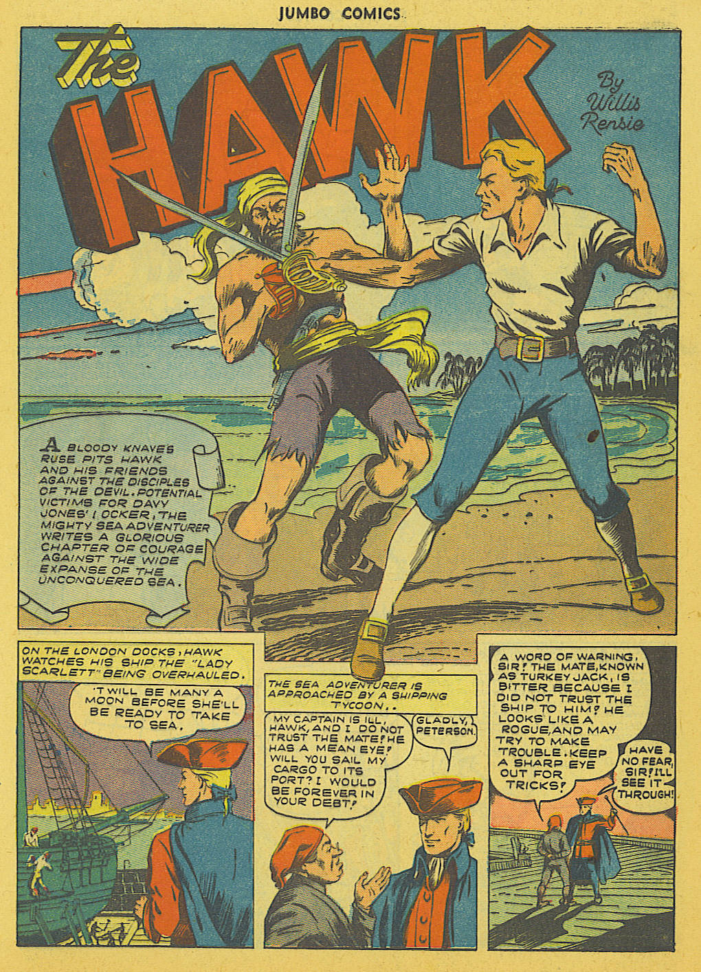 Read online Jumbo Comics comic -  Issue #52 - 15