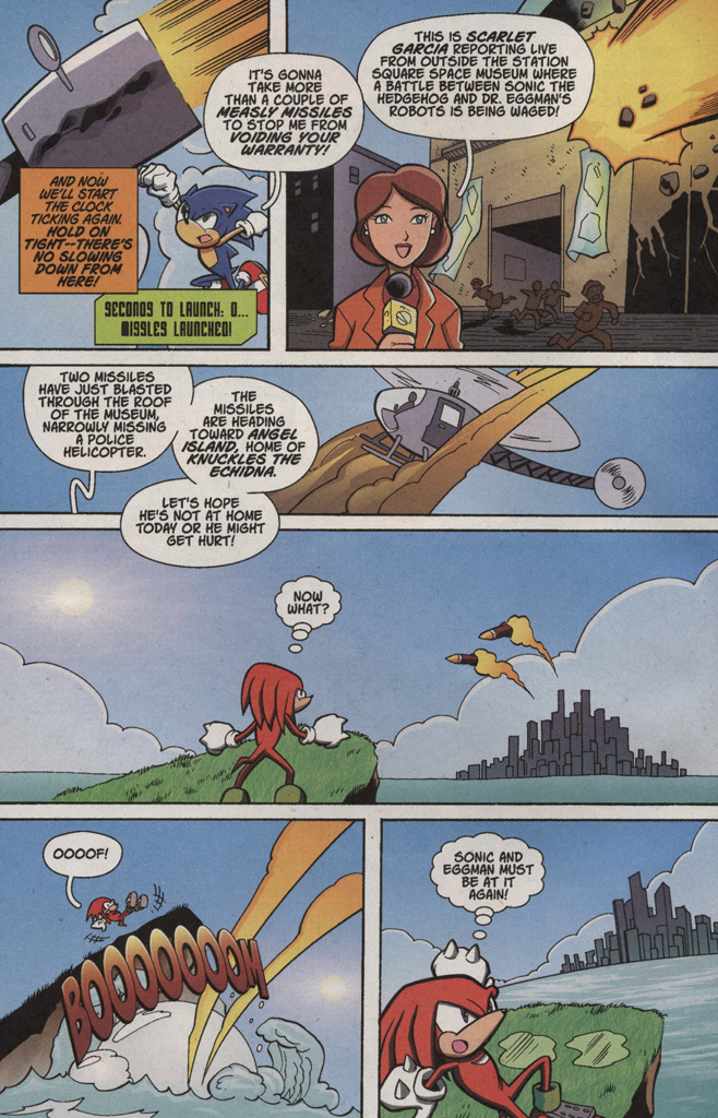 Read online Sonic X comic -  Issue #4 - 6