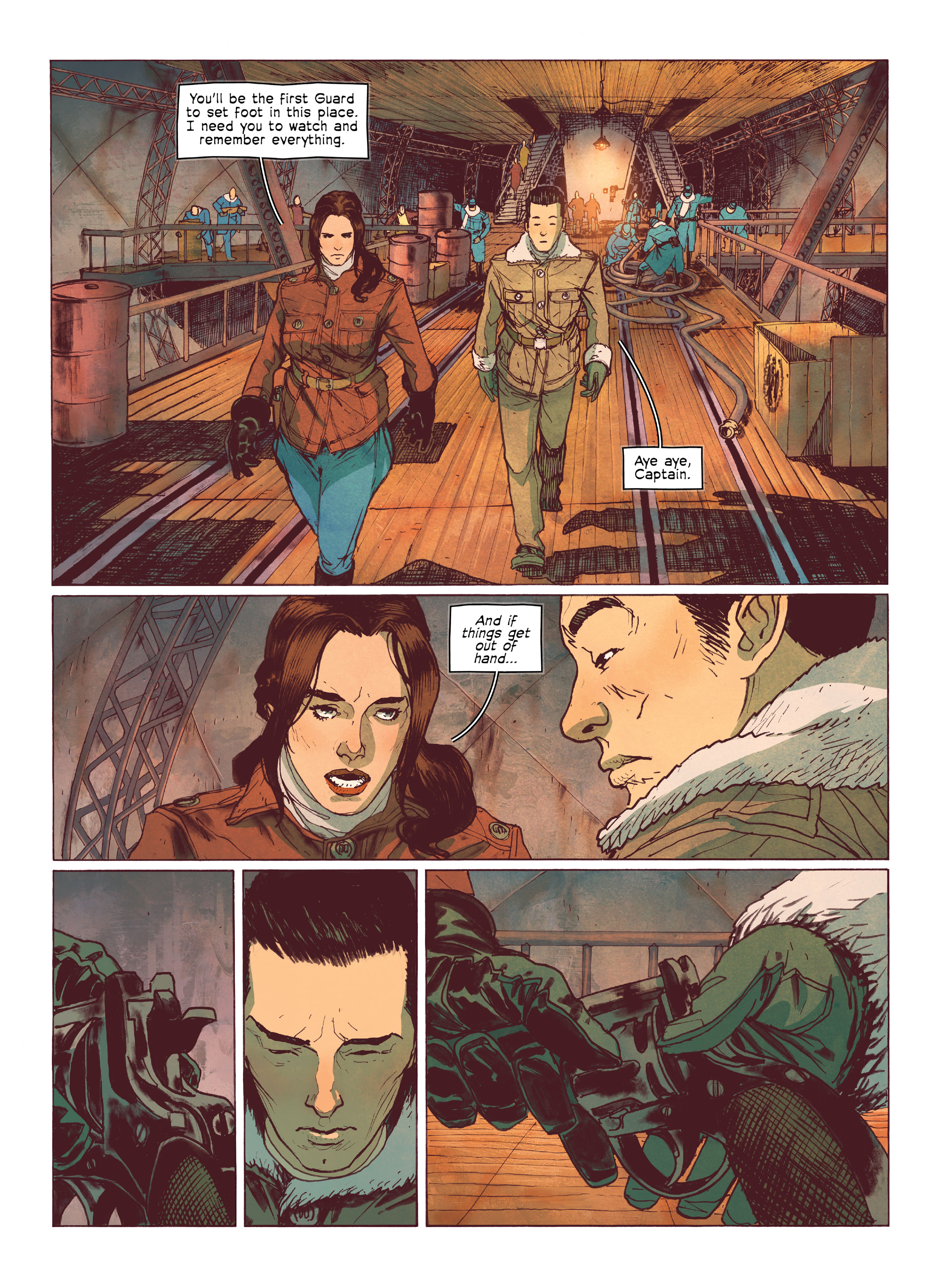 Read online Skies of Fire comic -  Issue #6 - 16