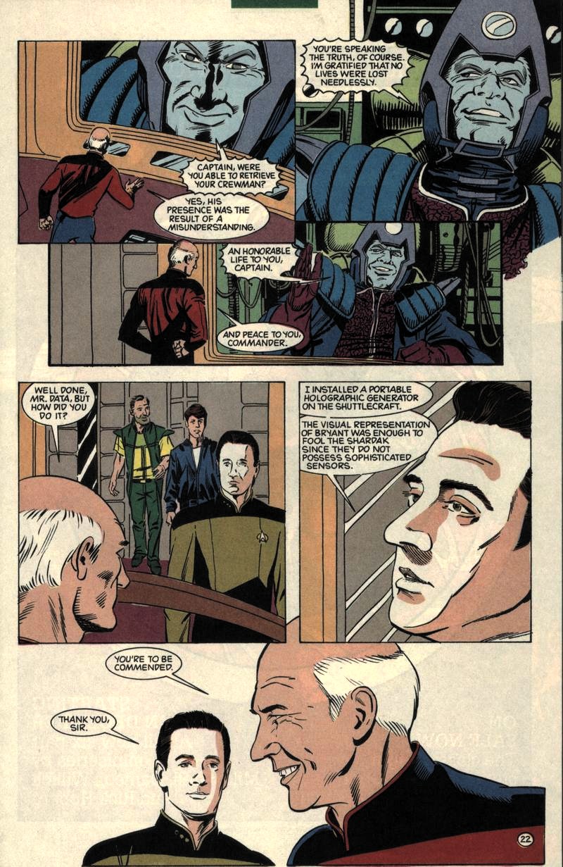 Read online Star Trek: The Next Generation (1989) comic -  Issue #29 - 23