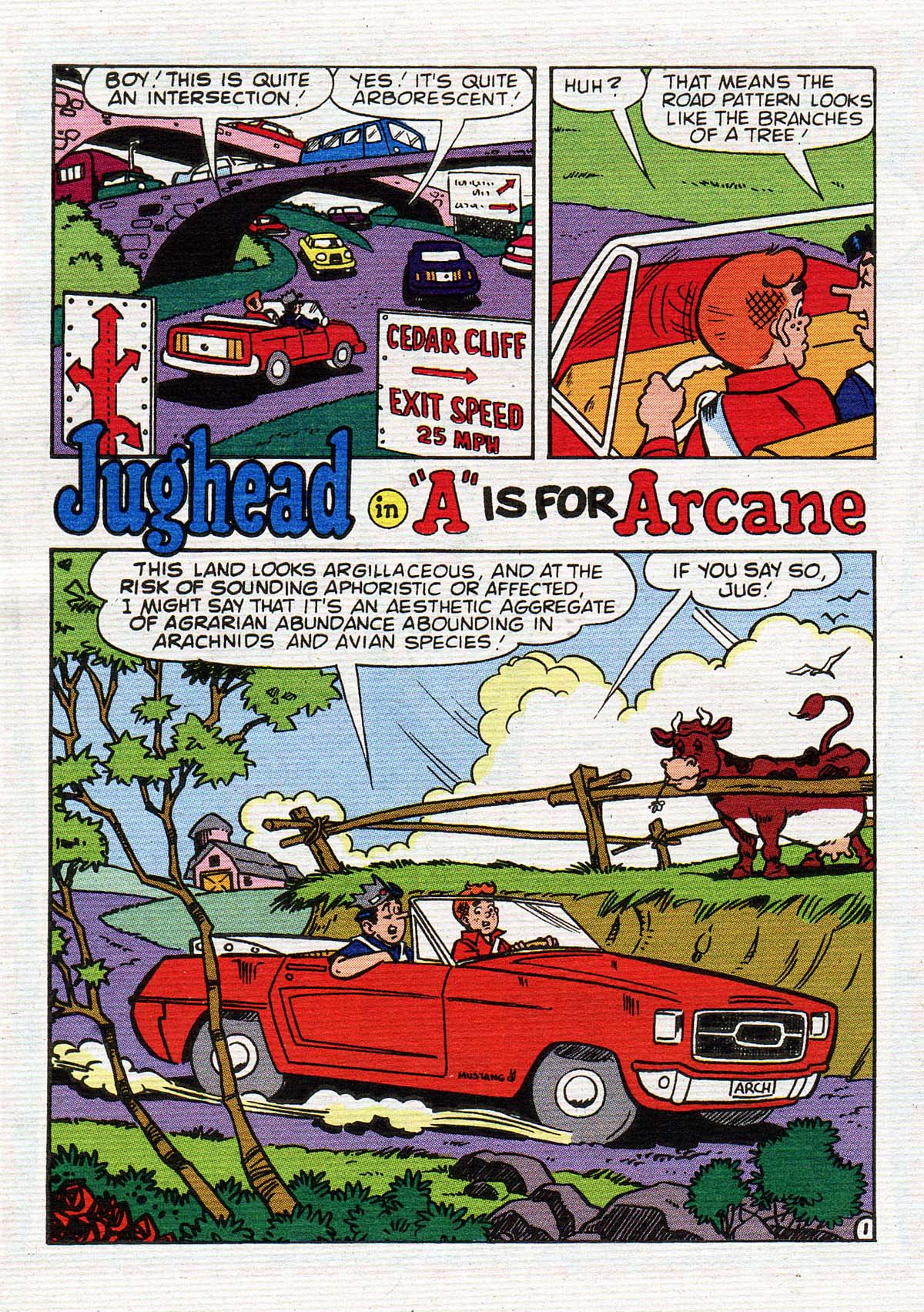 Read online Jughead's Double Digest Magazine comic -  Issue #104 - 107
