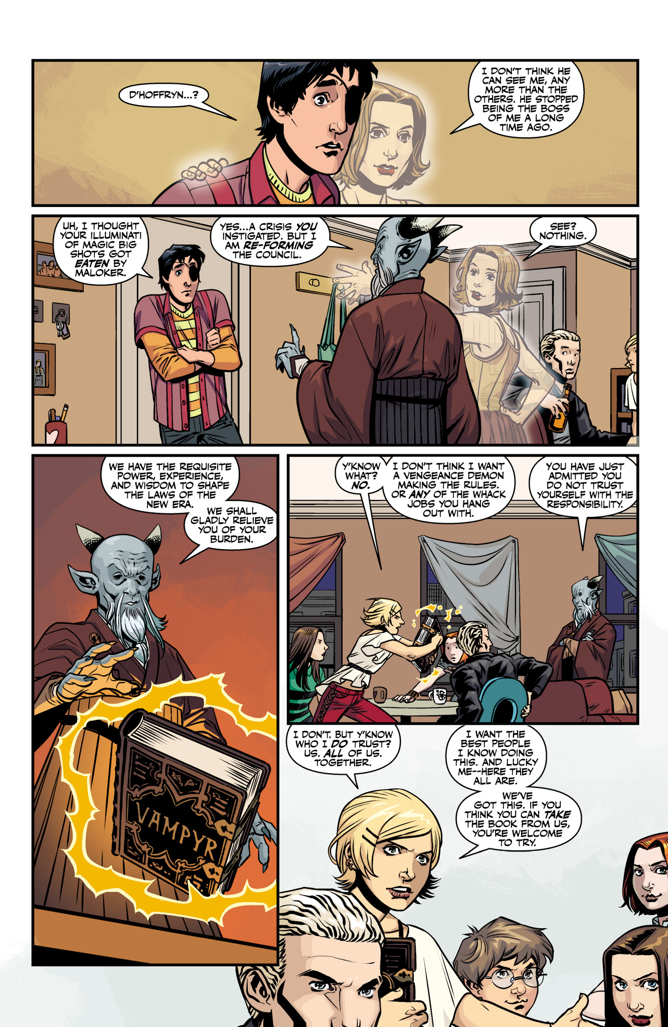 Read online Buffy the Vampire Slayer Season Ten comic -  Issue #5 - 17