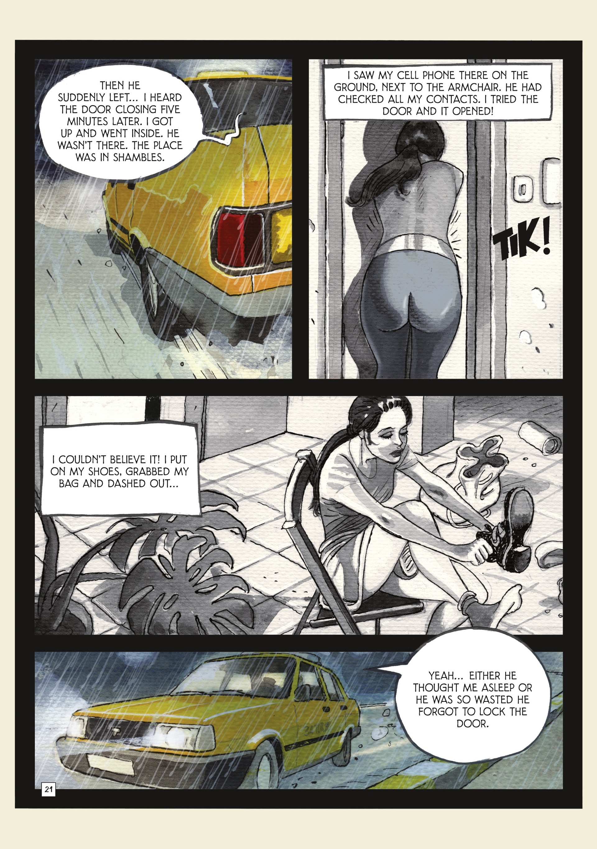 Read online Taxi Tales comic -  Issue #2 - 27