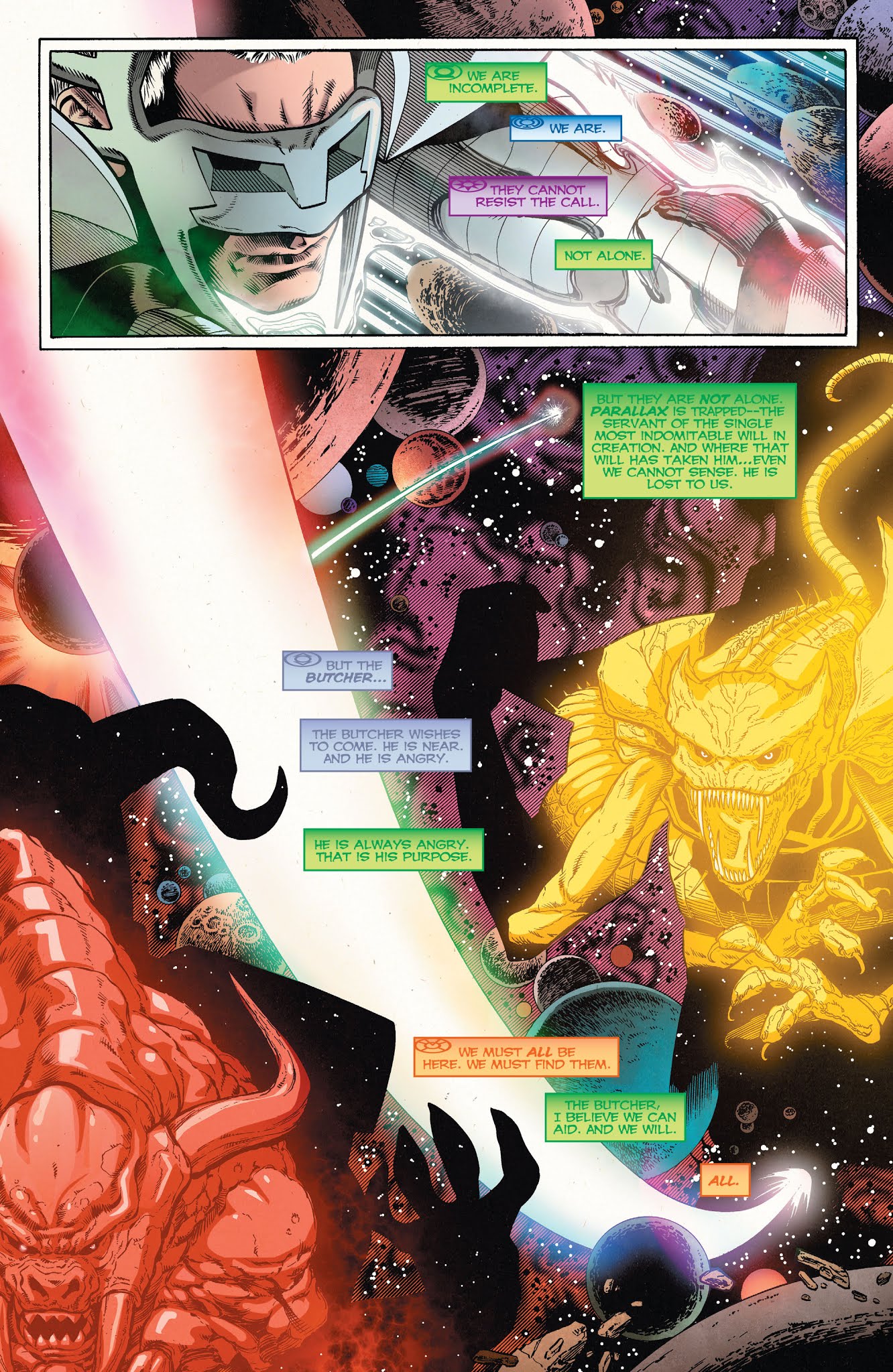 Read online Green Lantern: Lights Out comic -  Issue # TPB - 104