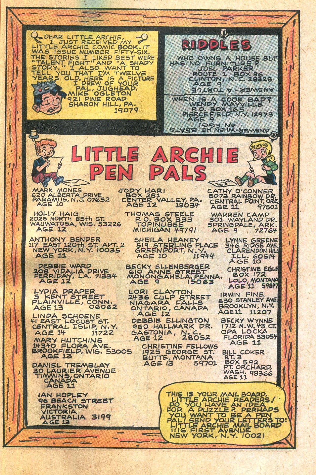 Read online The Adventures of Little Archie comic -  Issue #59 - 57