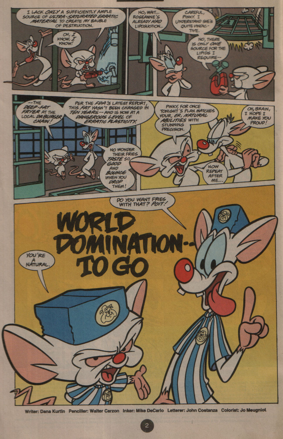 Read online Animaniacs comic -  Issue #22 - 3