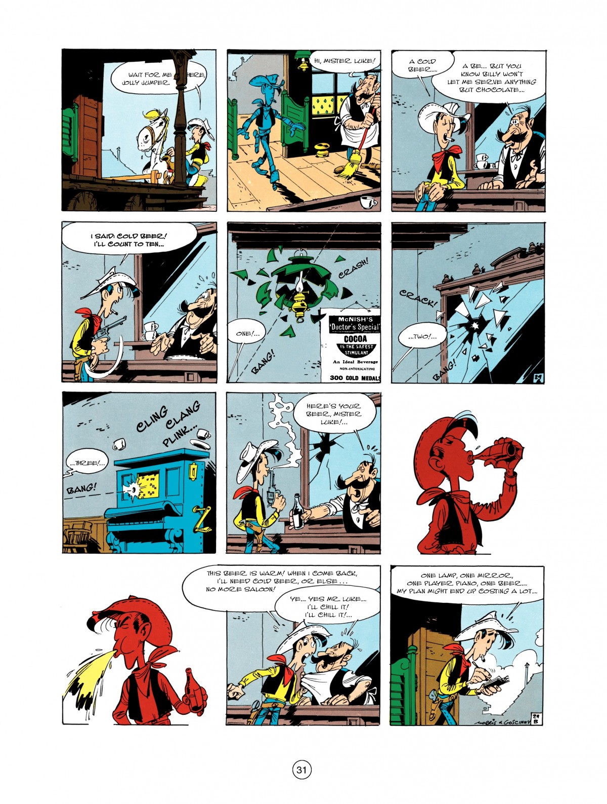 Read online A Lucky Luke Adventure comic -  Issue #1 - 33