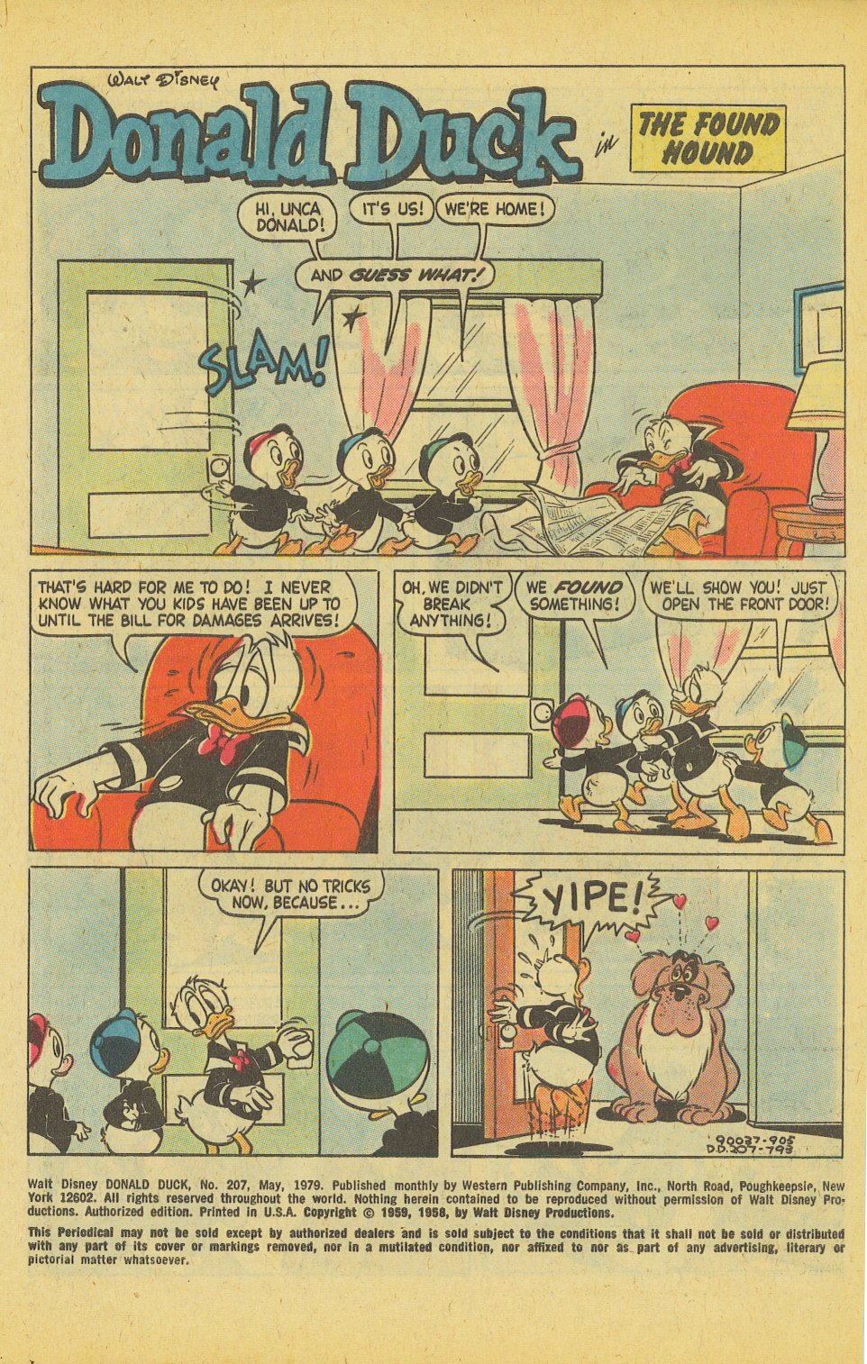Read online Walt Disney's Donald Duck (1952) comic -  Issue #207 - 2