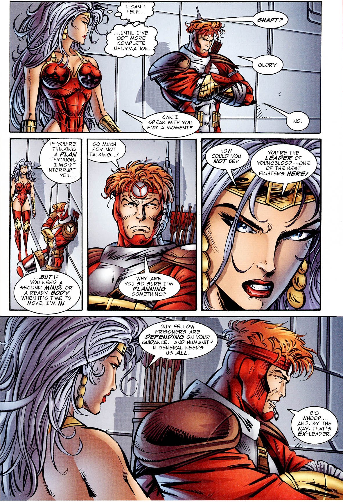 Read online Glory comic -  Issue #9 - 8