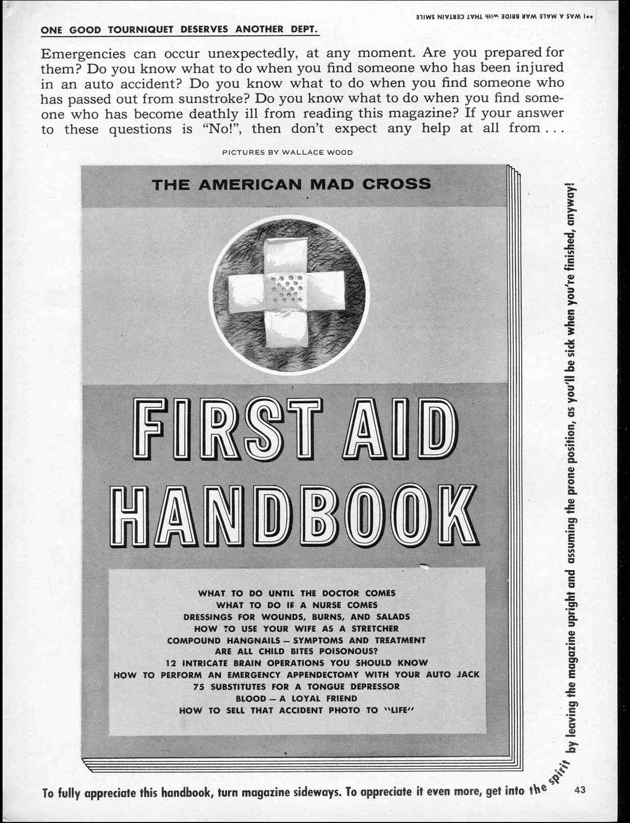 Read online MAD comic -  Issue #47 - 45