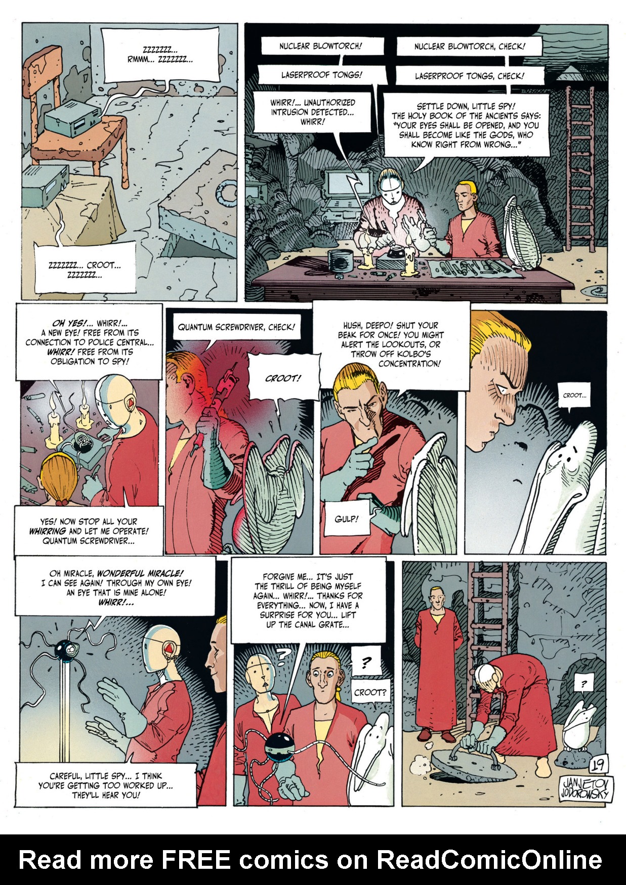 Read online Before the Incal comic -  Issue #3 - 22