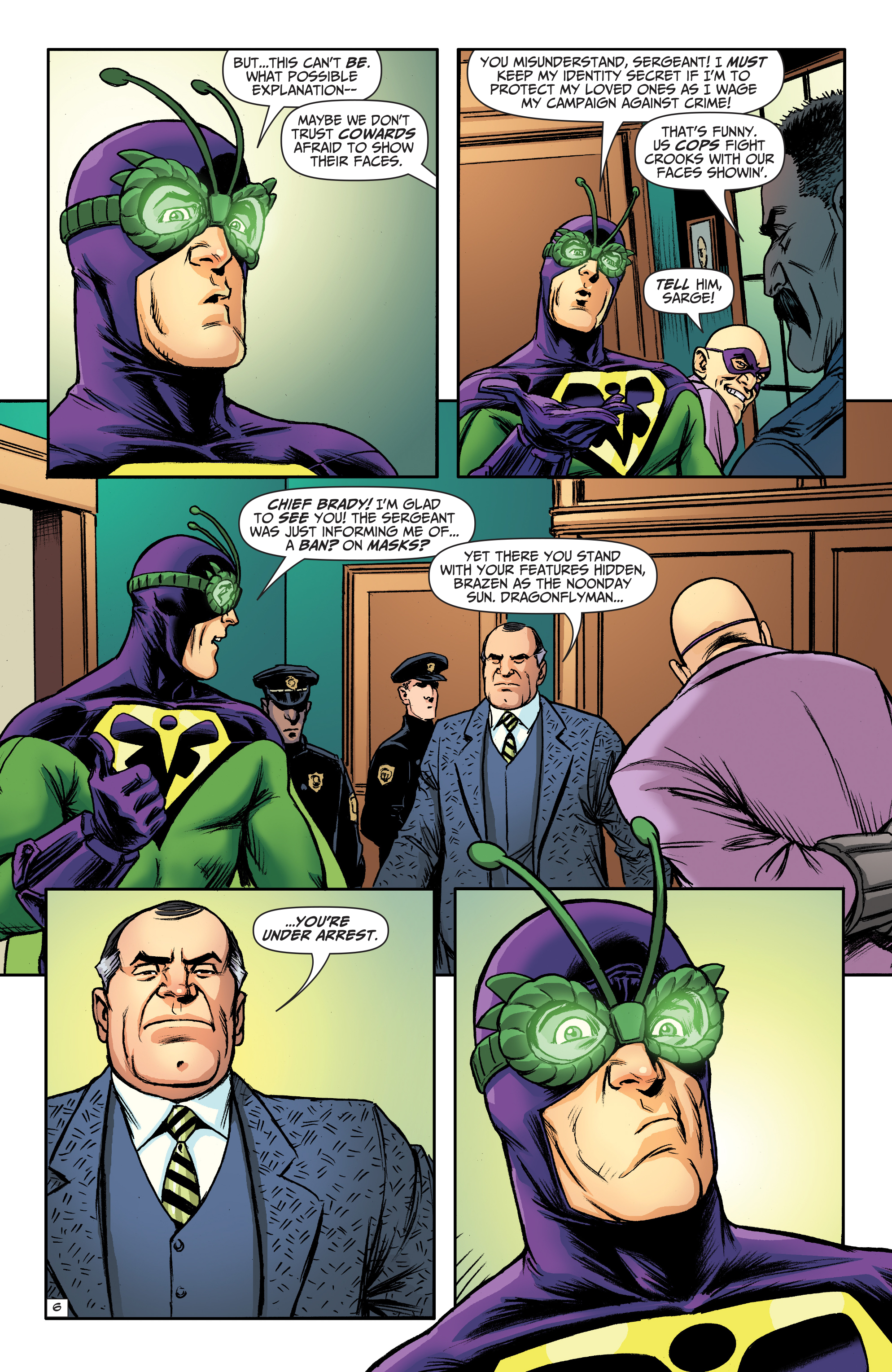 Read online Dragonfly & Dragonflyman comic -  Issue # Full - 8