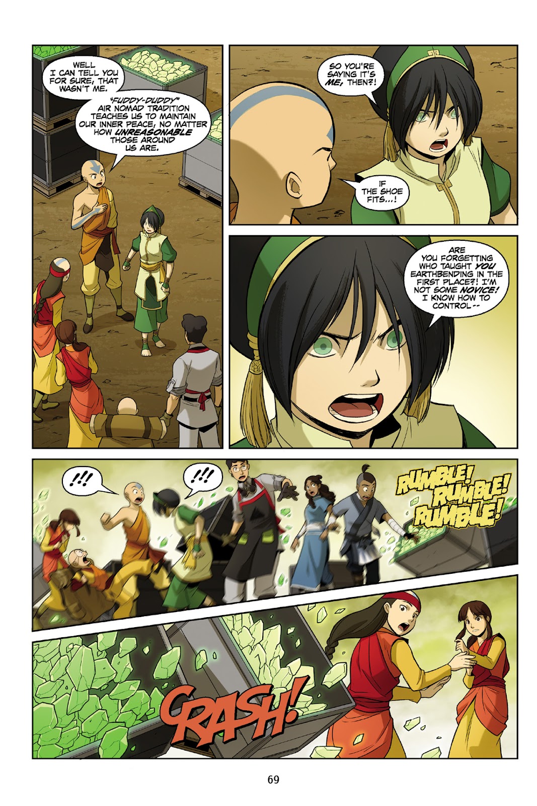 Nickelodeon Avatar: The Last Airbender - The Rift issue Part 1 - Page 69