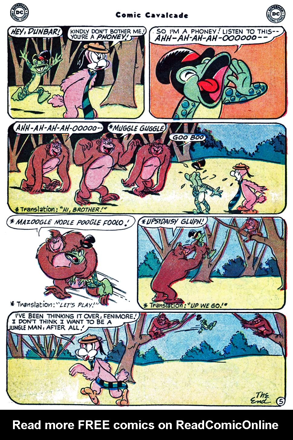 Read online Comic Cavalcade comic -  Issue #62 - 32