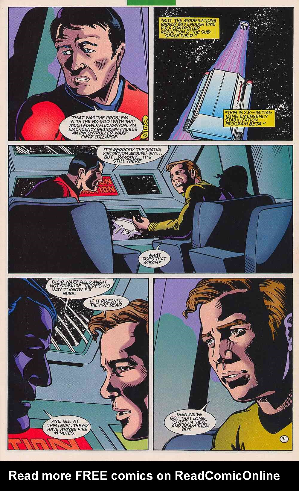 Read online Star Trek (1989) comic -  Issue #75 - 41