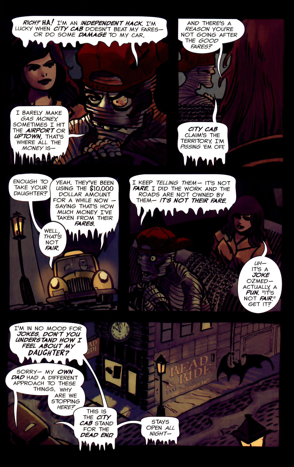 Read online Frankenstein Mobster comic -  Issue #0 - 14