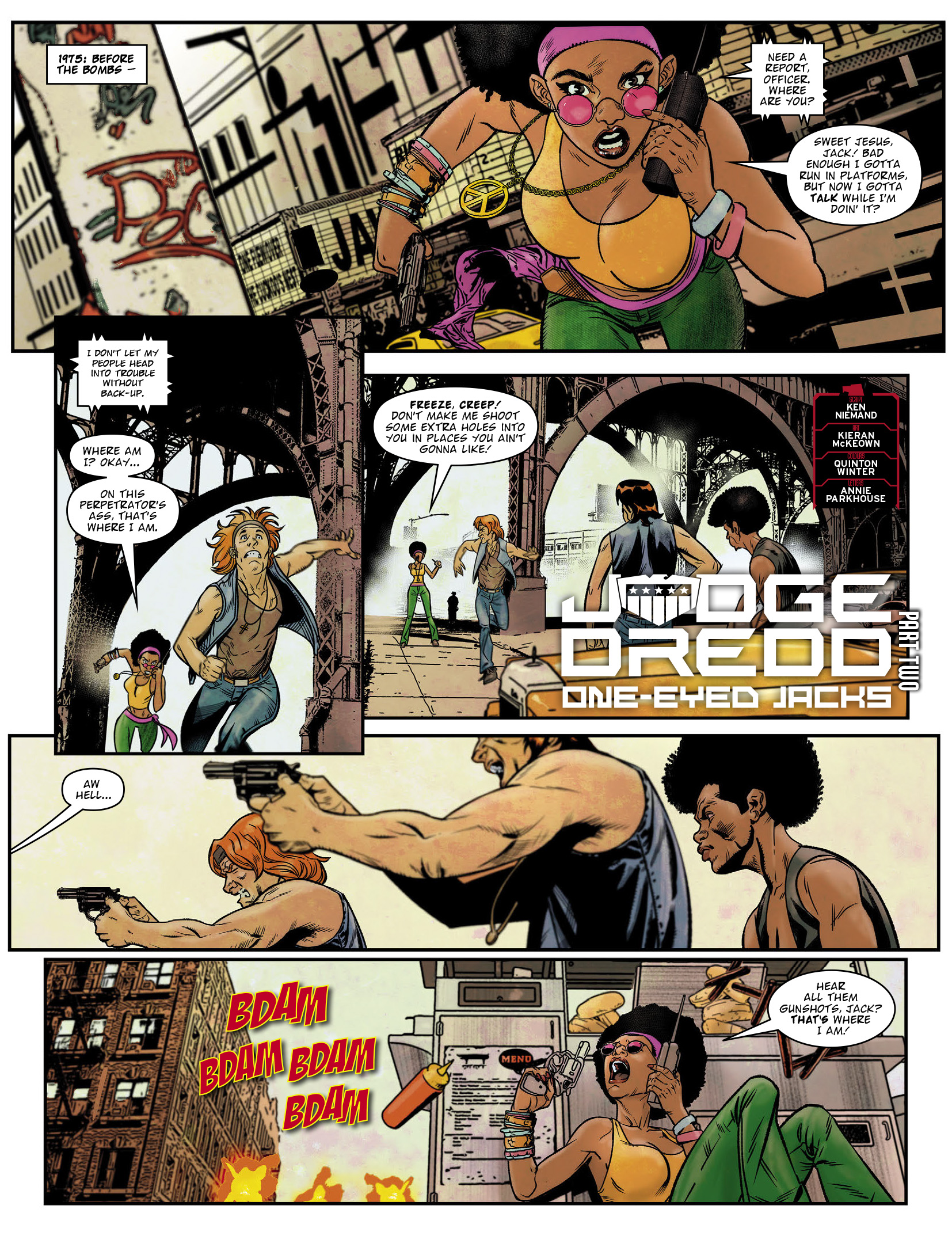 Read online Judge Dredd Megazine (Vol. 5) comic -  Issue #453 - 5