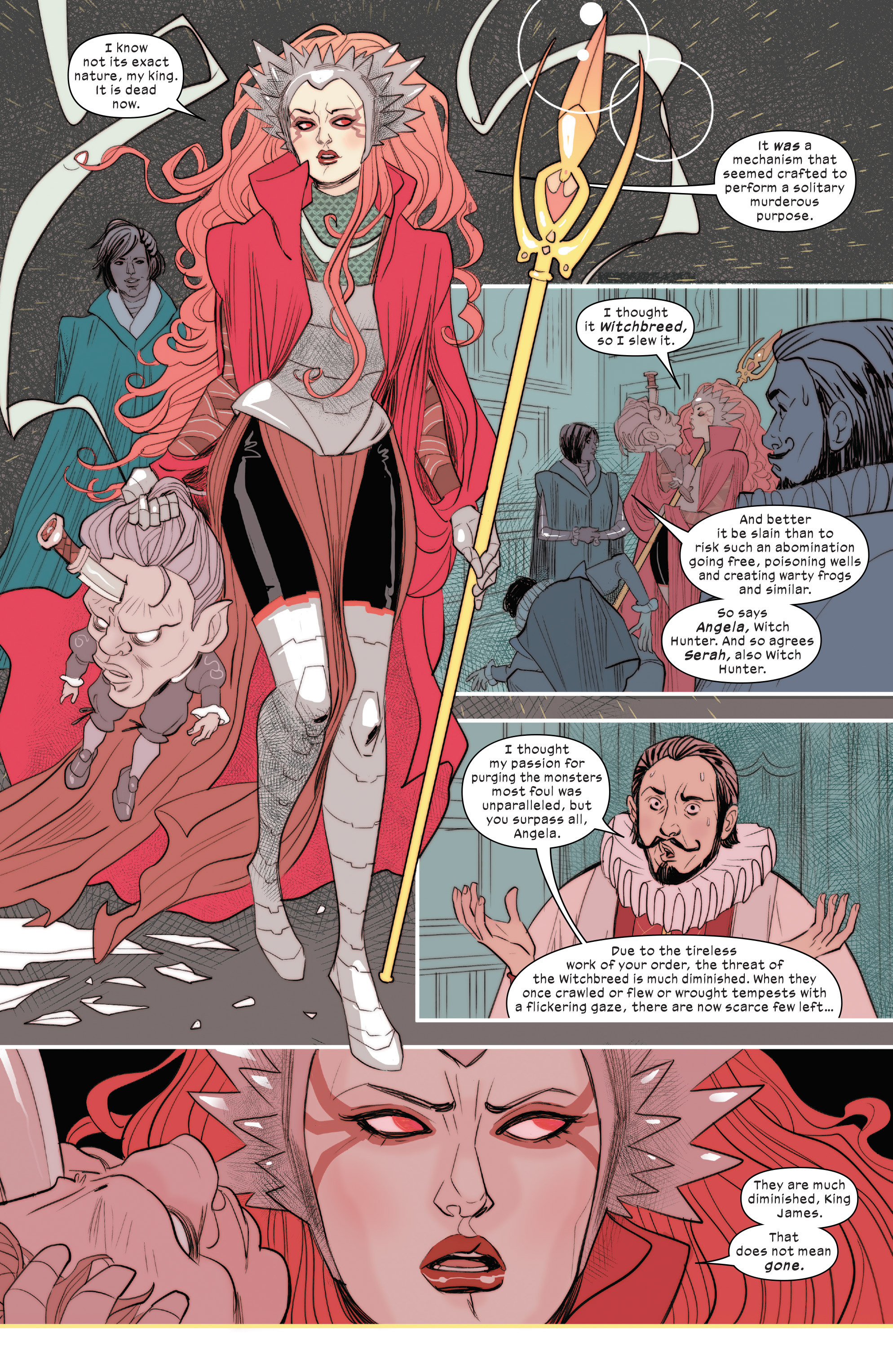 Read online 1602 Witch Hunter Angela comic -  Issue #1 - 5