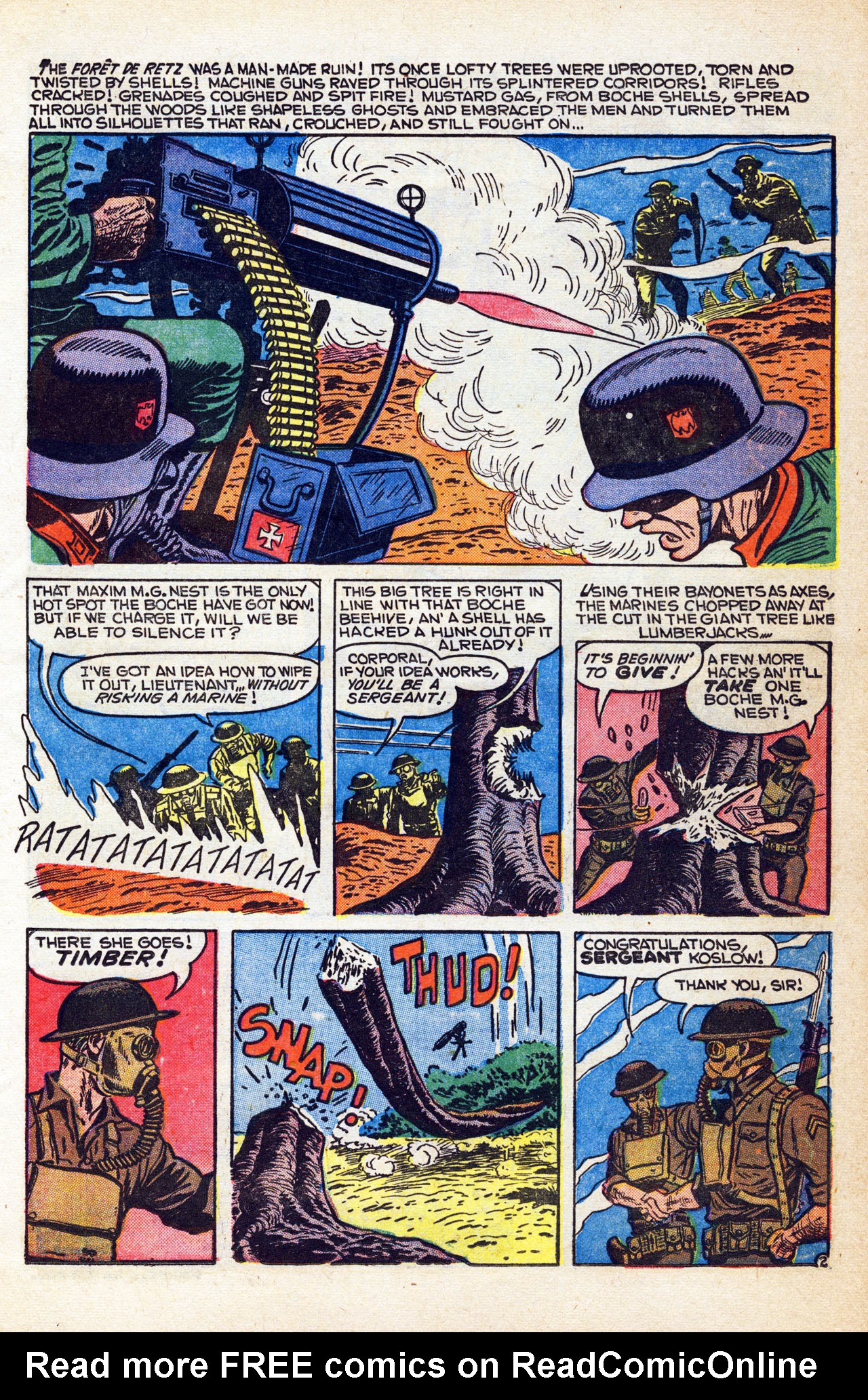 Read online Marines in Battle comic -  Issue #5 - 11