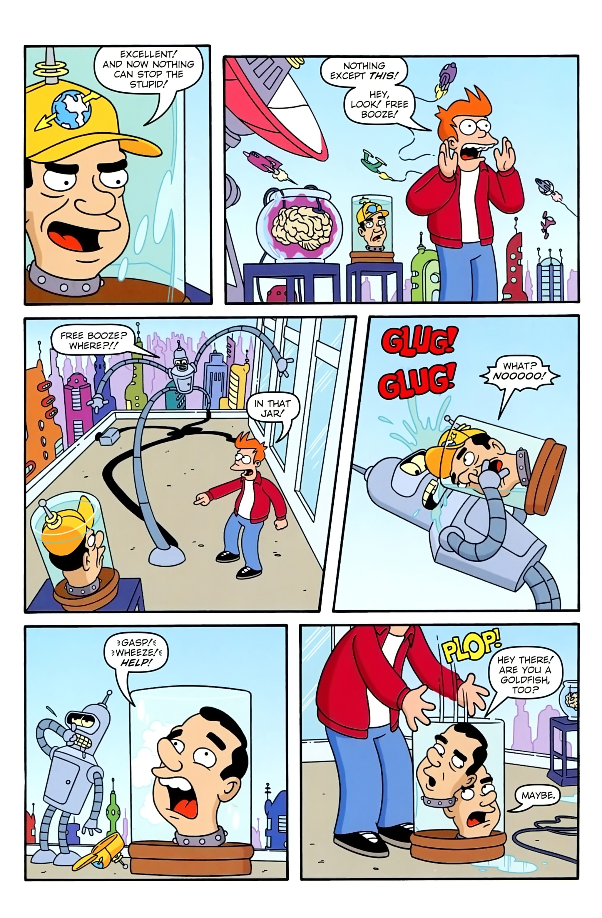 Read online Futurama Comics comic -  Issue #80 - 24