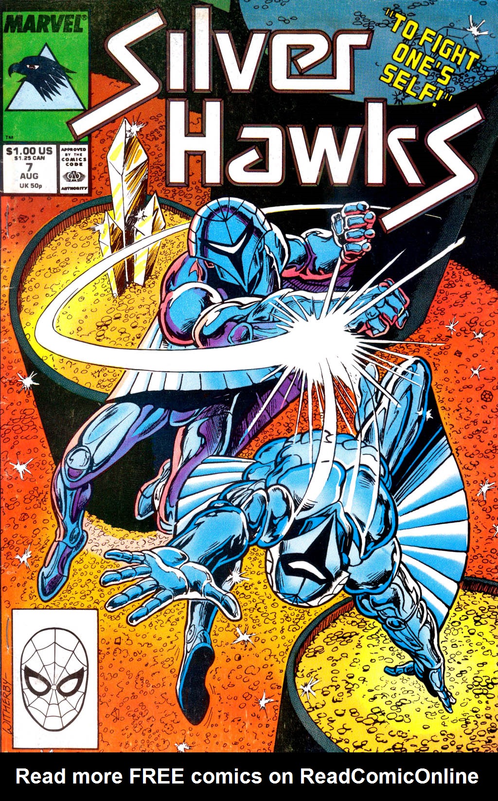 Read online SilverHawks comic -  Issue #7 - 1