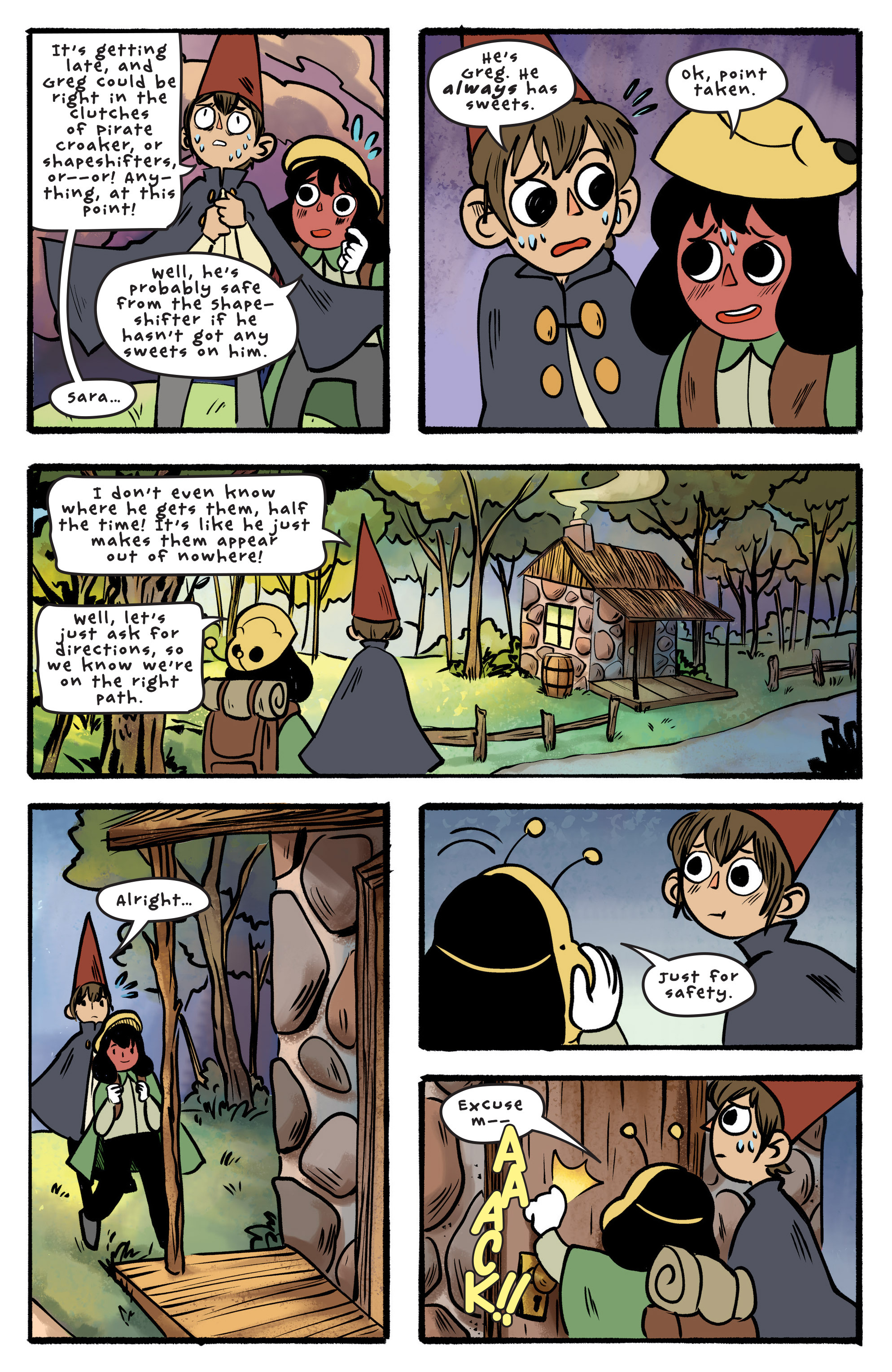 Read online Over the Garden Wall (2016) comic -  Issue #12 - 15
