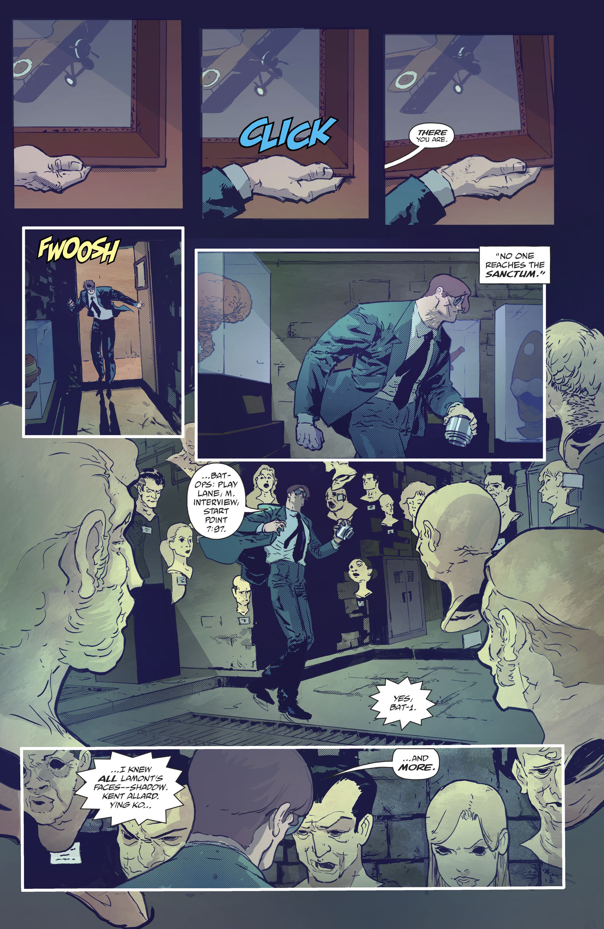 Read online Batman/Shadow comic -  Issue #1 - 23