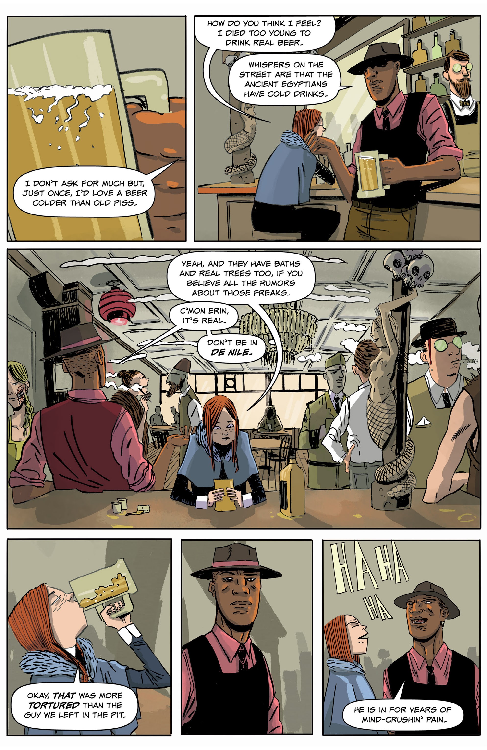 Read online Heavenly Blues comic -  Issue #1 - 9