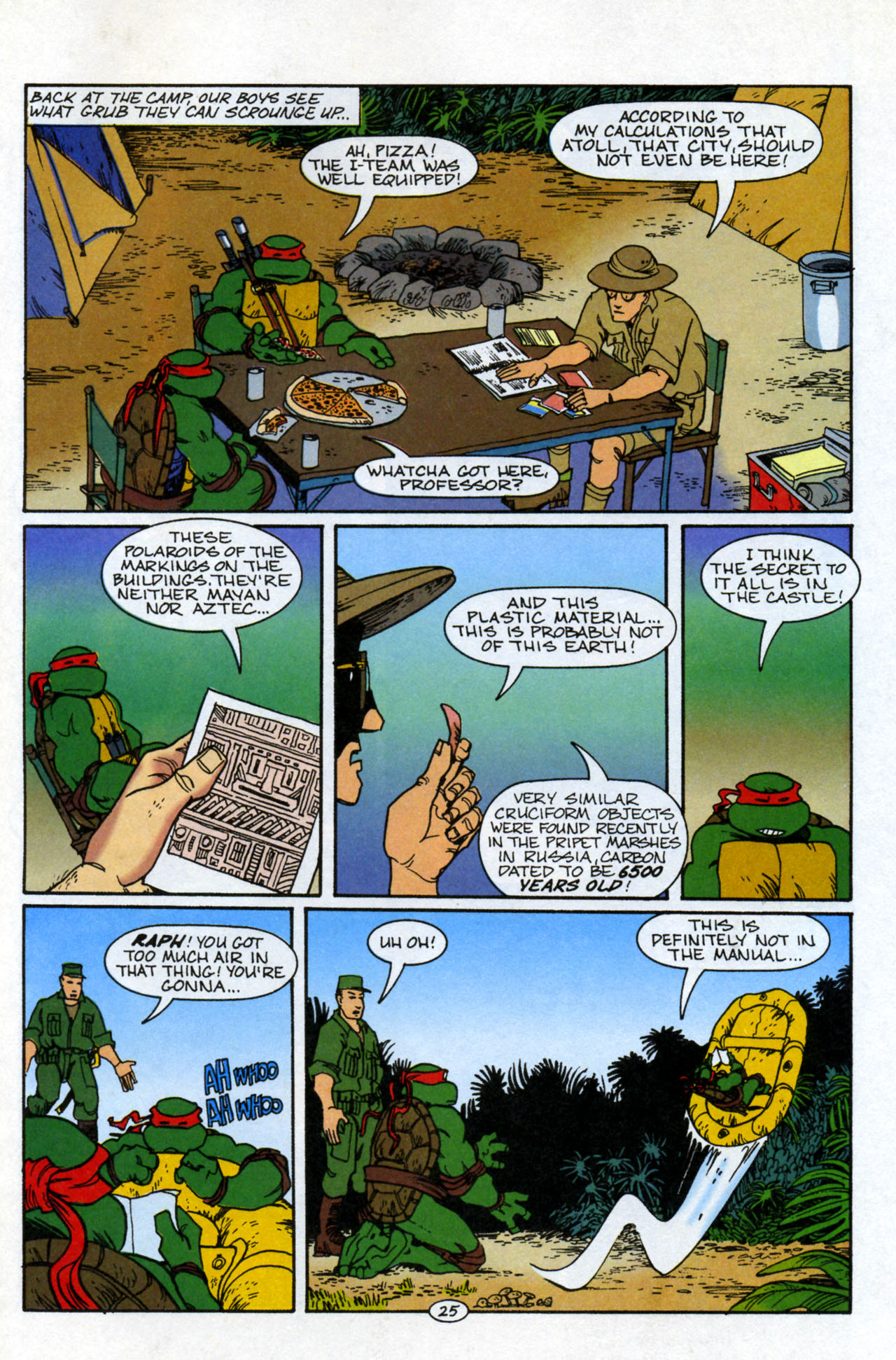 Read online Teenage Mutant Ninja Turtles/Flaming Carrot Crossover comic -  Issue #1 - 26