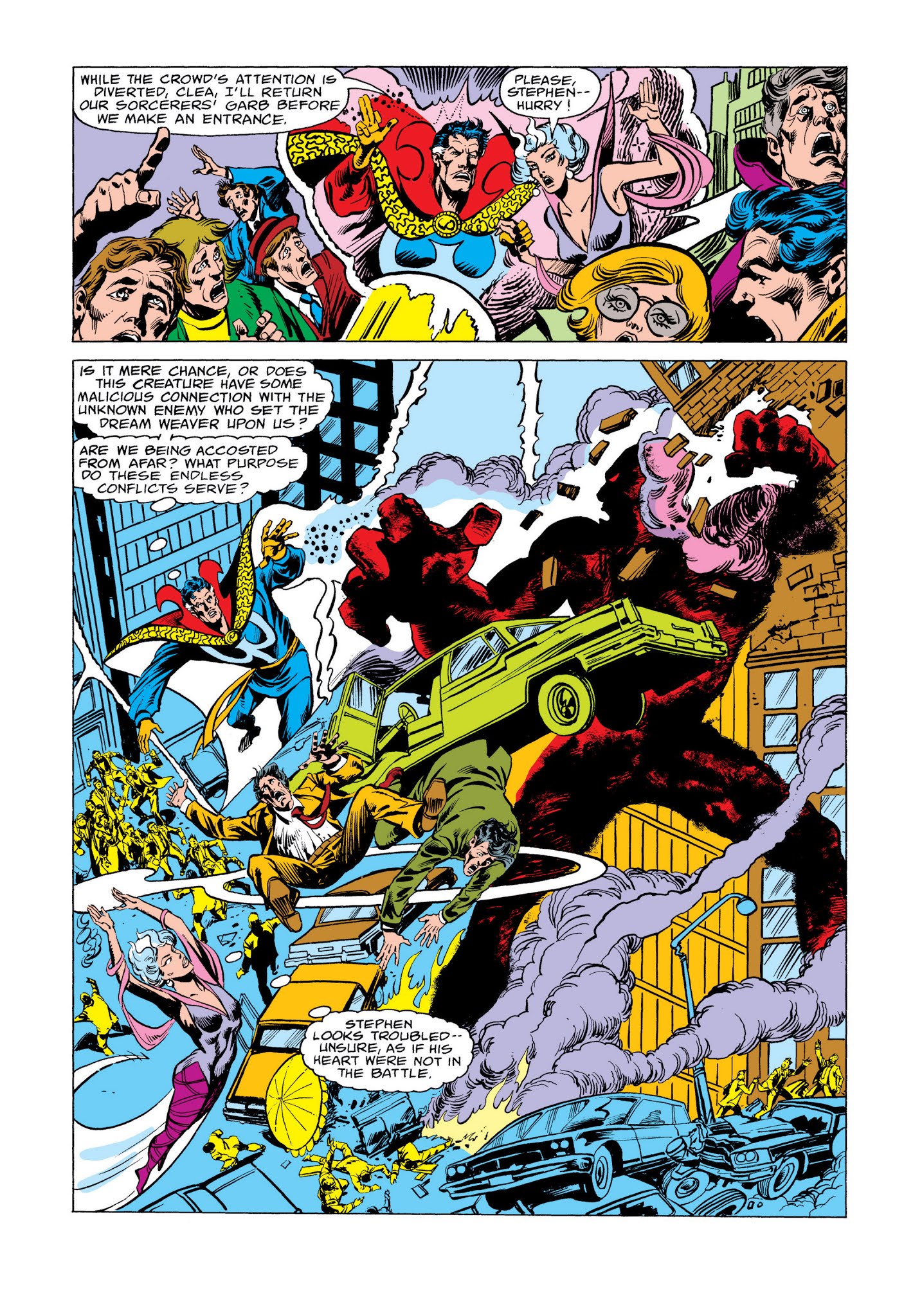 Read online Marvel Masterworks: Doctor Strange comic -  Issue # TPB 7 (Part 3) - 28