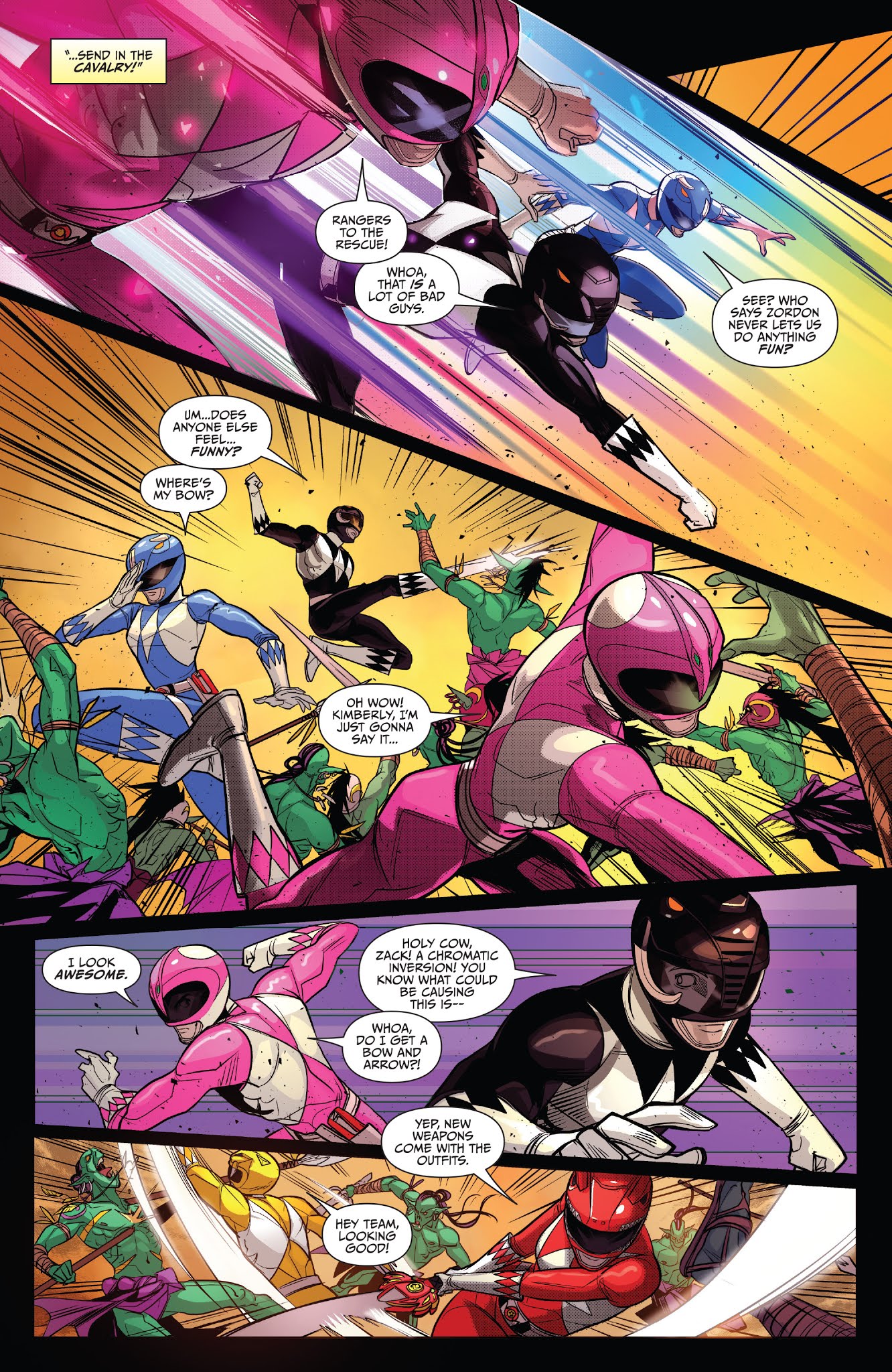 Read online Saban's Go Go Power Rangers comic -  Issue #16 - 9