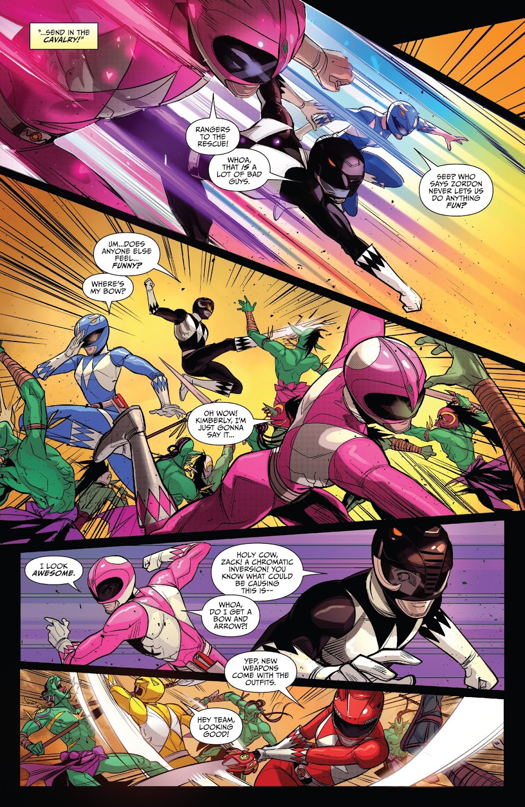 Saban's Go Go Power Rangers issue 16 - Page 9