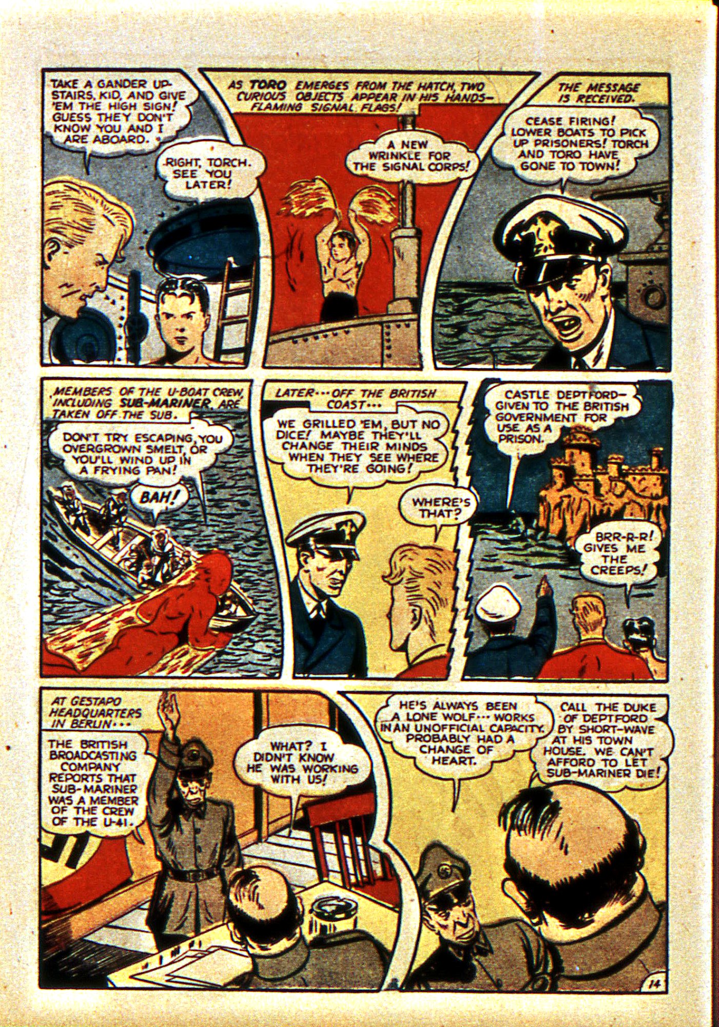 Read online The Human Torch (1940) comic -  Issue #10 - 17