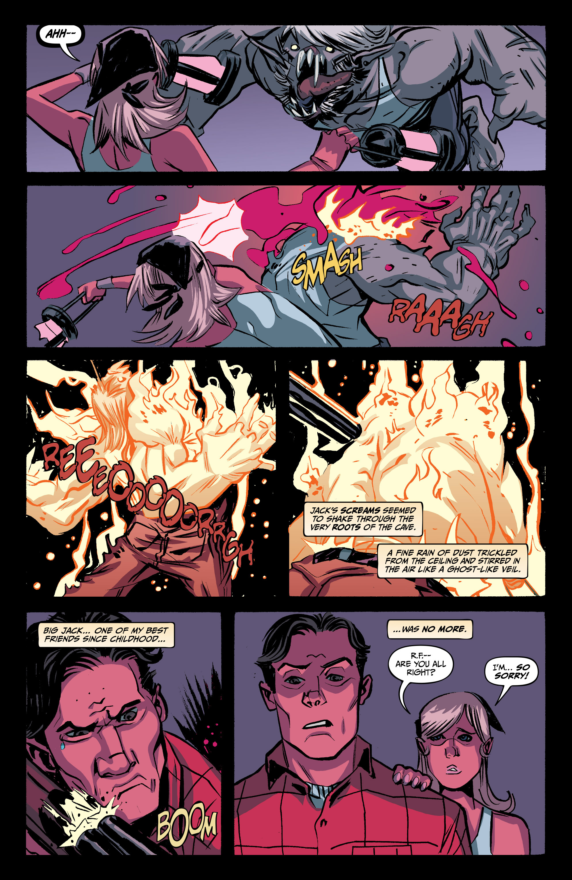Read online Blood Feud comic -  Issue #5 - 15