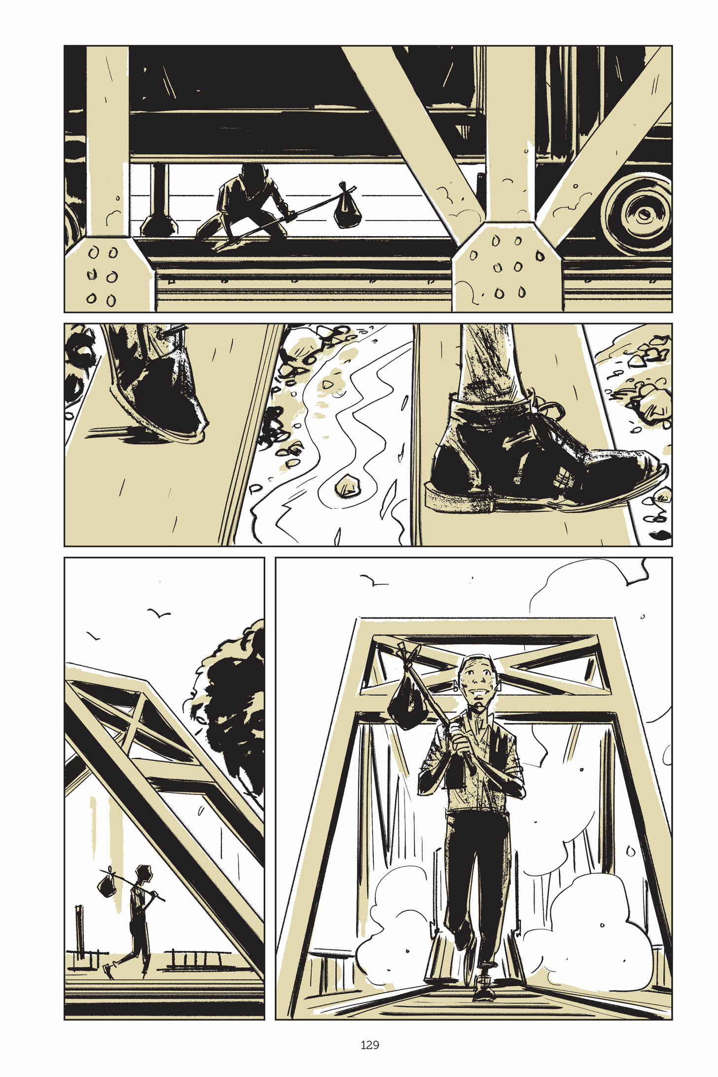 Read online Now Let Me Fly: A Portrait of Eugene Bullard comic -  Issue # TPB (Part 2) - 32