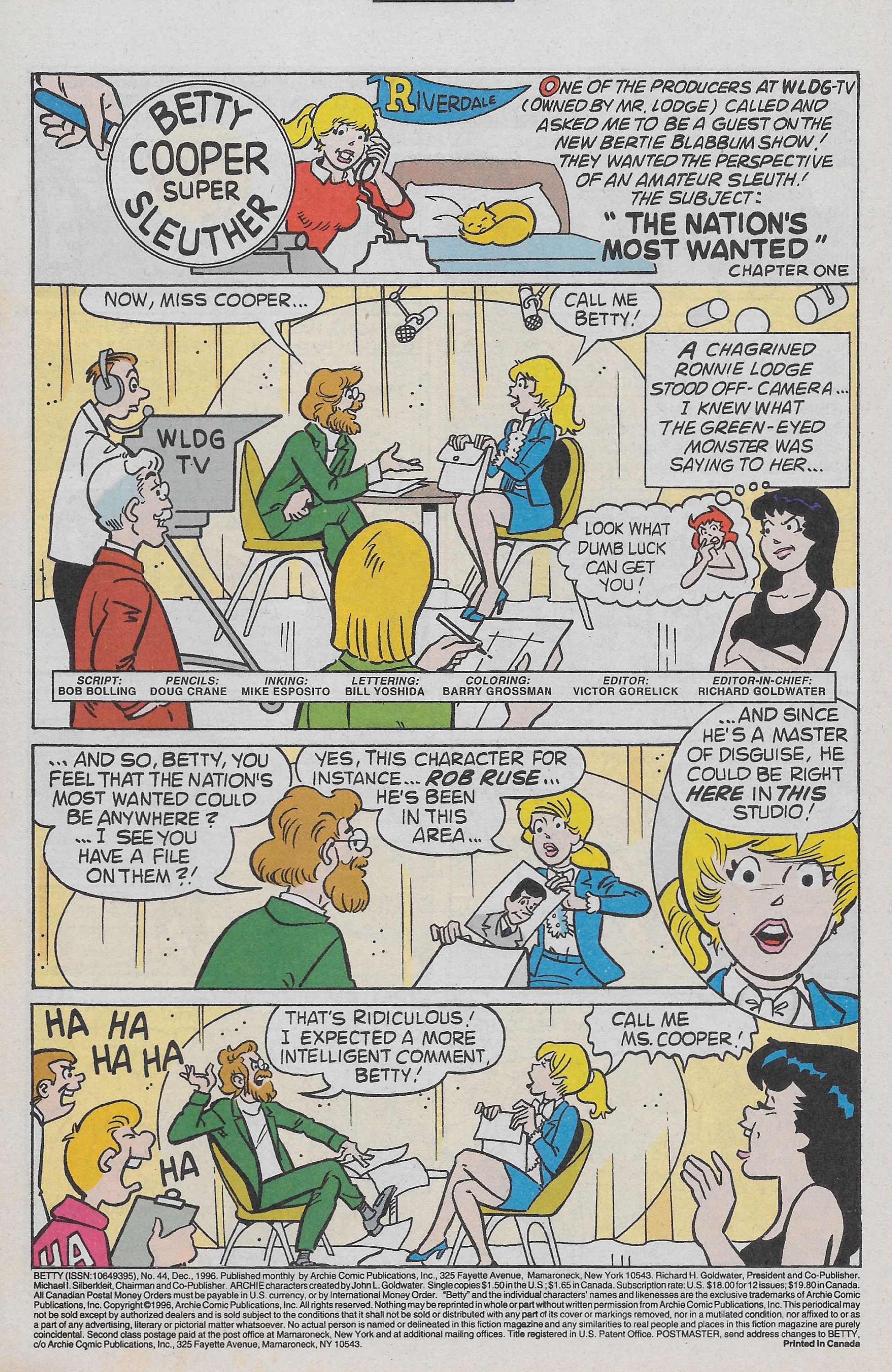 Read online Betty comic -  Issue #44 - 3