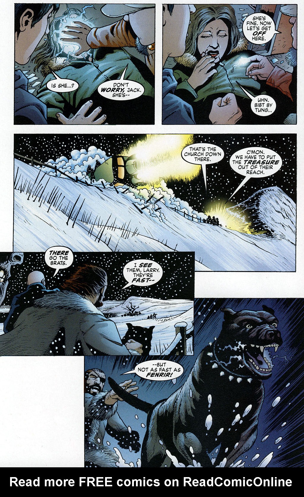 Read online Thunderbolt Jaxon comic -  Issue #5 - 6