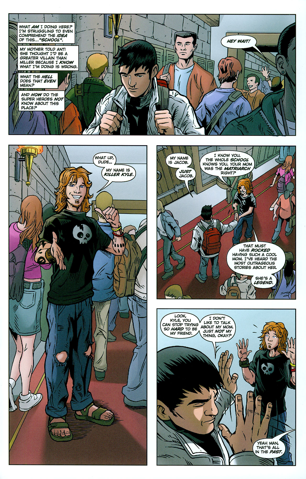 Read online Necessary Evil comic -  Issue #2 - 8