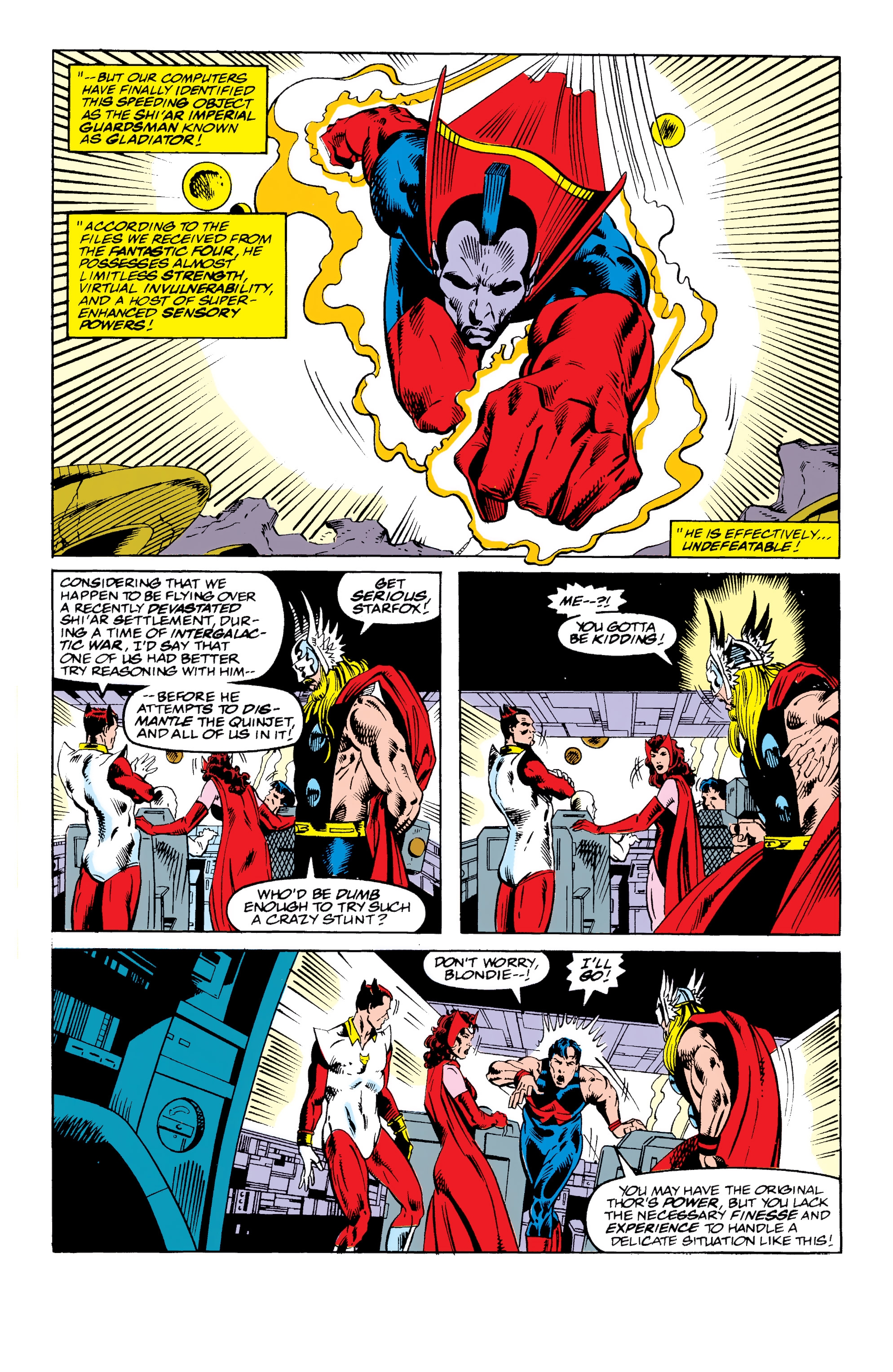 Read online Avengers Epic Collection: Operation Galactic Storm comic -  Issue # TPB (Part 2) - 42
