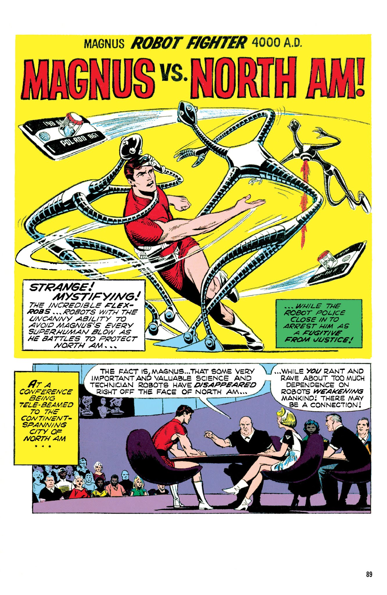 Read online Magnus, Robot Fighter Archives comic -  Issue # TPB 3 (Part 1) - 89