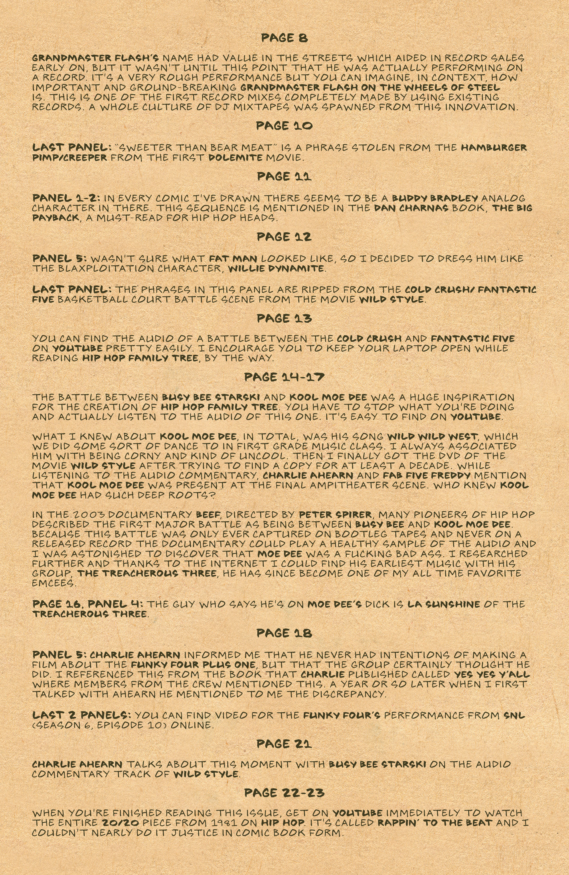 Read online Hip Hop Family Tree (2015) comic -  Issue #4 - 27
