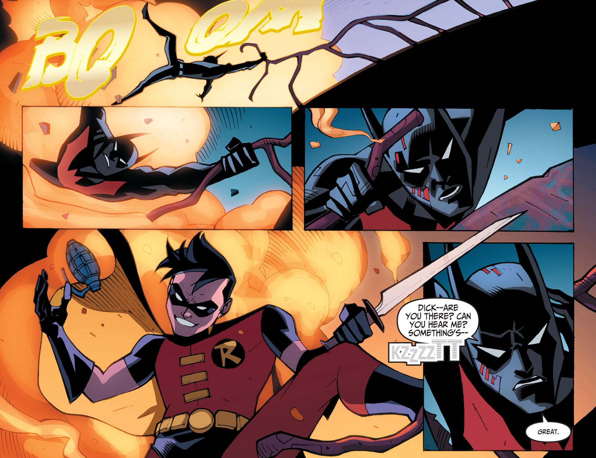 Read online Batman Beyond 2.0 comic -  Issue #4 - 14