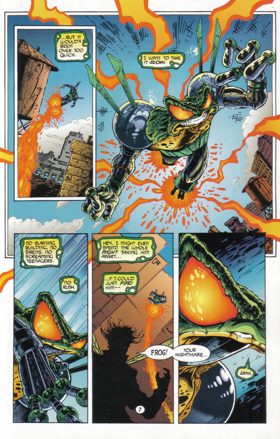 Read online Cyberfrog comic -  Issue #4 - 9