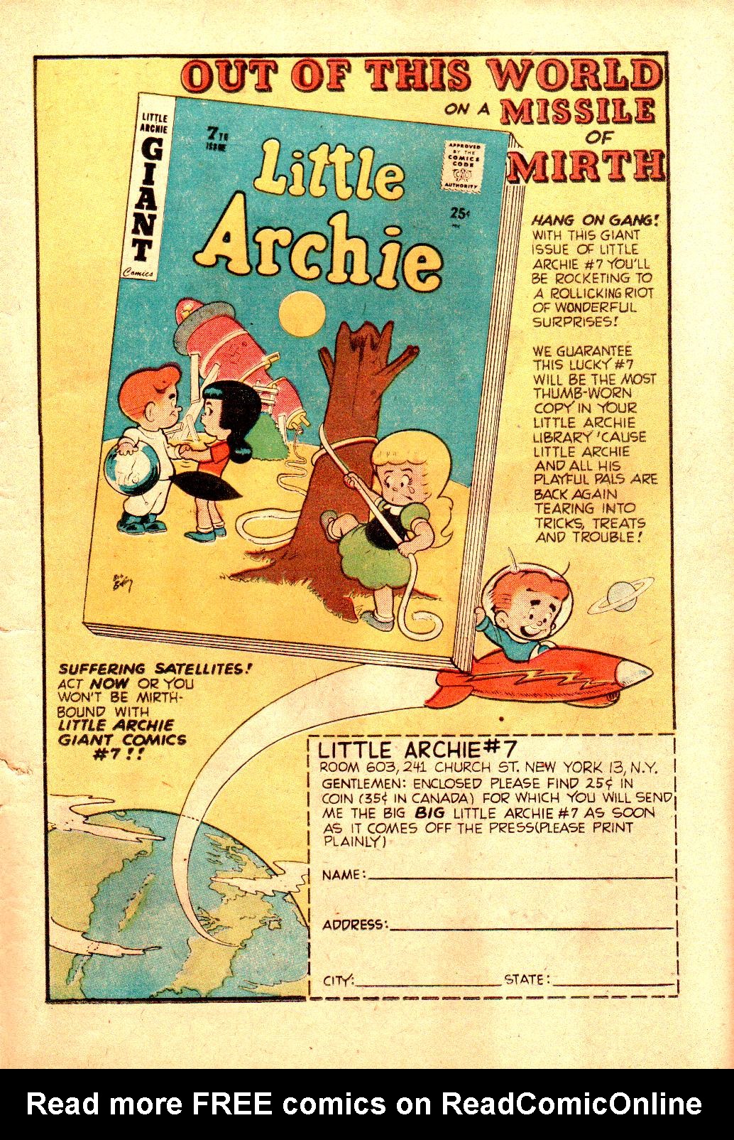 Read online Little Archie In Animal Land comic -  Issue #18 - 11