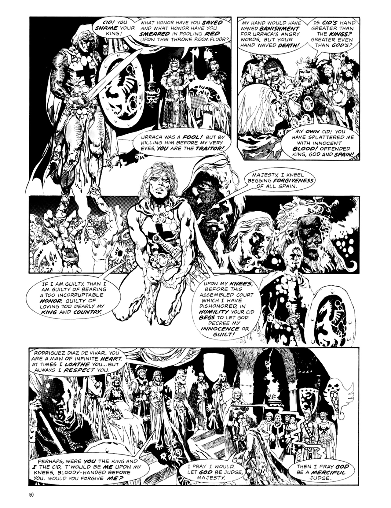 Read online Eerie Presents El Cid comic -  Issue # TPB - 51