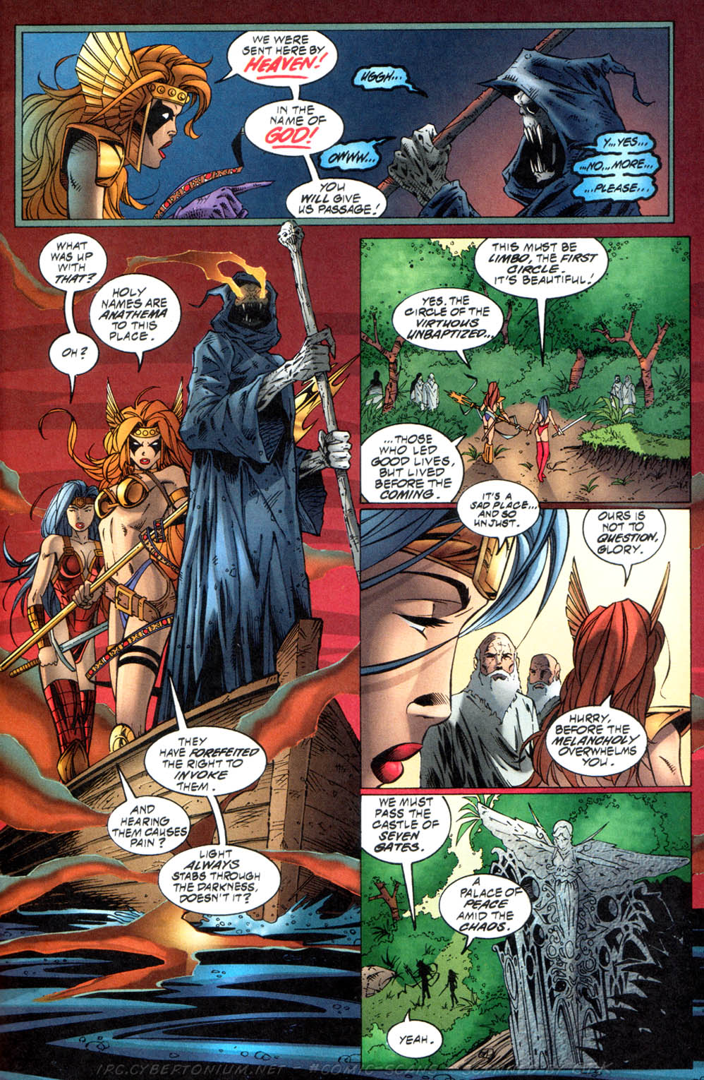 Read online Glory/Angela:  Angels in Hell comic -  Issue # Full - 7