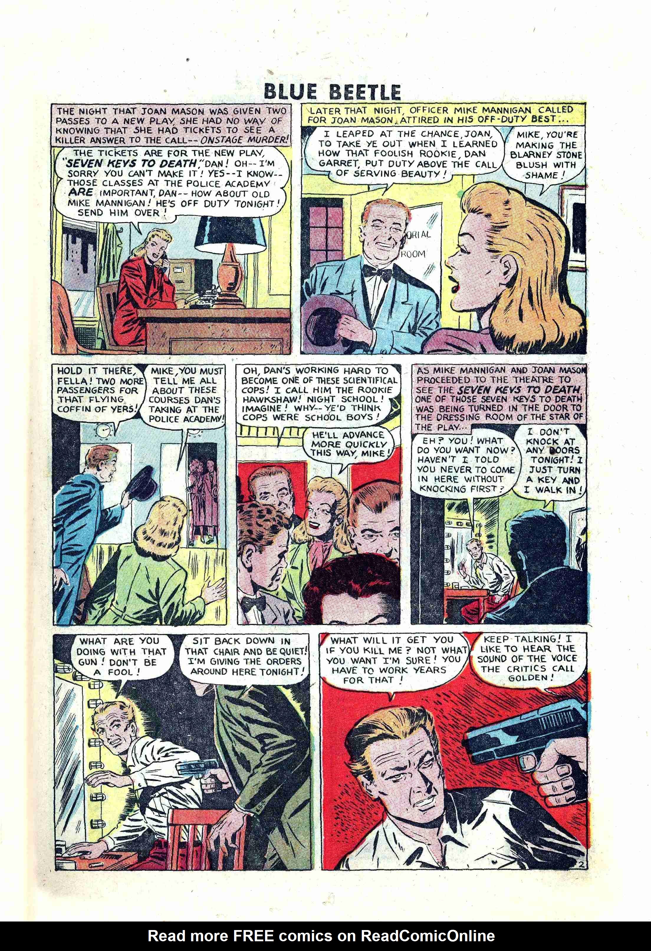Read online The Blue Beetle comic -  Issue #60 - 13