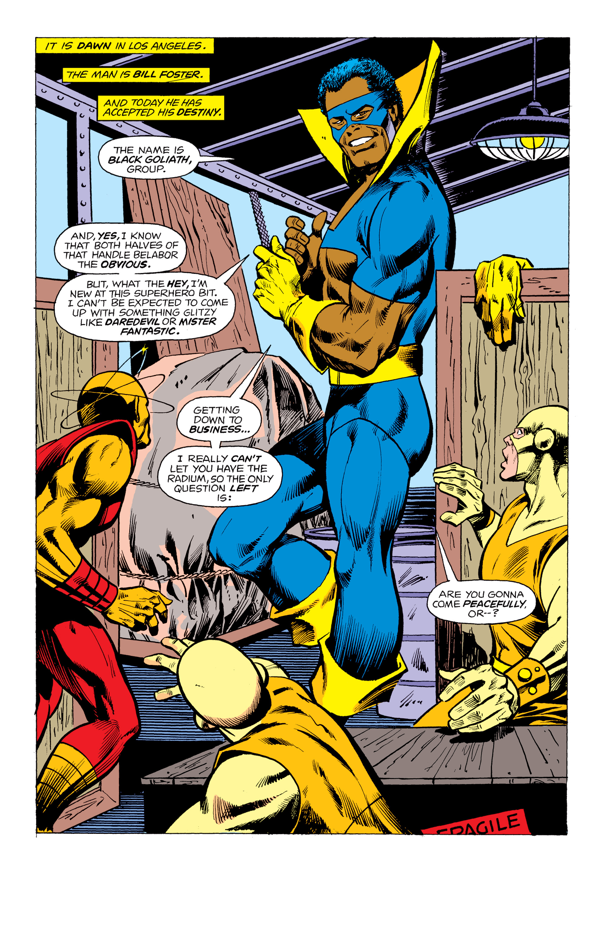 Read online Black Goliath comic -  Issue #1 - 17