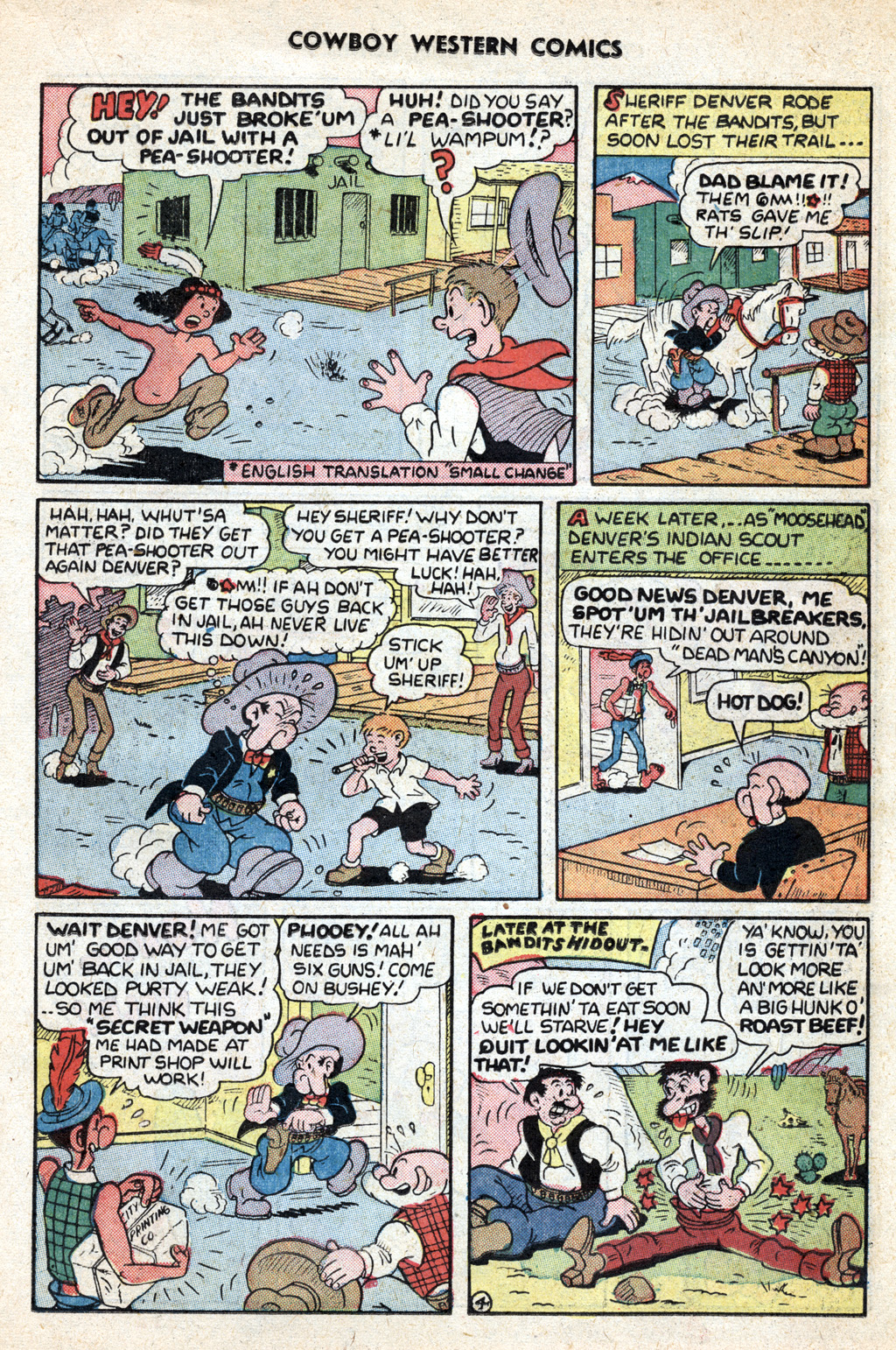 Read online Cowboy Western Comics (1948) comic -  Issue #32 - 15